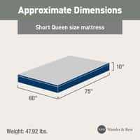 Wander & Rest RV 10" Short Queen
