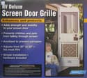 White Screen Door Grille 31-4722