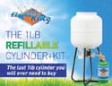 Refillable Propane Tank and Kit. 06.0900 YSN1LBKT