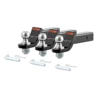 LOADED BALL MOUNTS WITH 1-7/8" BALLS (2" SHANK, 3,500 LBS., 2" DROP, 3-PACK)