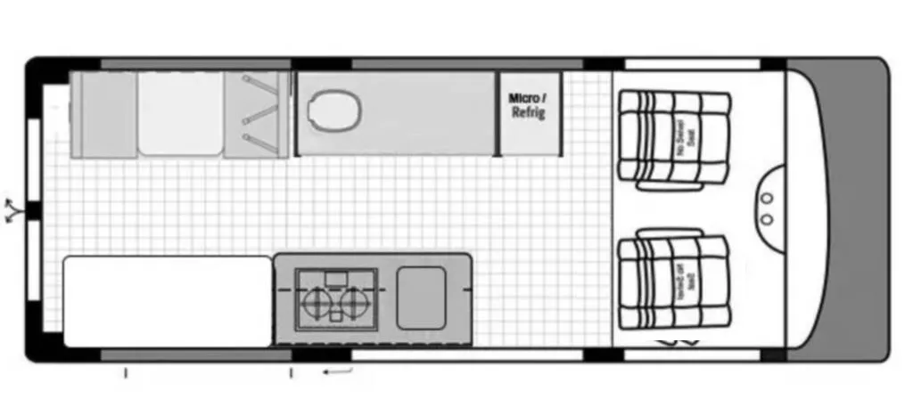 2015 Ram Pro Master Floorplan