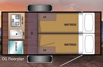 13' 2022 Braxton Creek Free Solo OG Floorplan