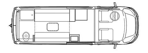21' 2024 Chinook Bayside TB Floorplan