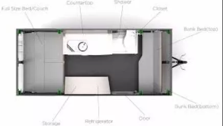 19' 2018 Taxa Mantis Camp 4.1 Floorplan
