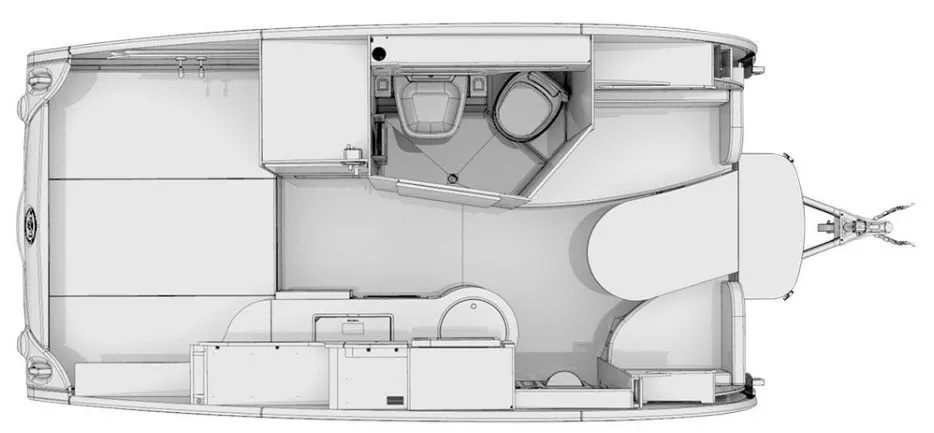 18' 2021 Nucamp T@B 400 BOONDOCK Floorplan