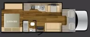 31' 2022 Nexus Triumph 30TSC w/Slide Floorplan