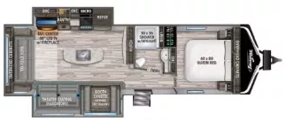 34' 2020 Grand Design Imagine 2970RL w/2 Slides Floorplan