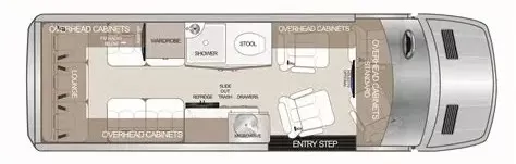 24' 2023 Midwest Automotive Design Patriot Series MD4 Floorplan
