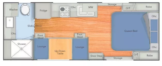 26' 2020 Black Series HQ19 Floorplan