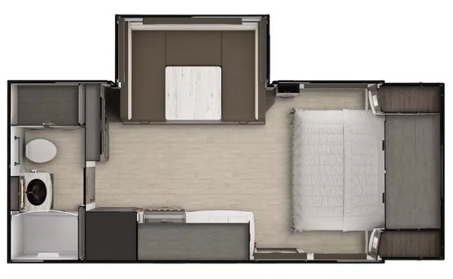 24' 2018 Lance 1985 w/Slide Floorplan