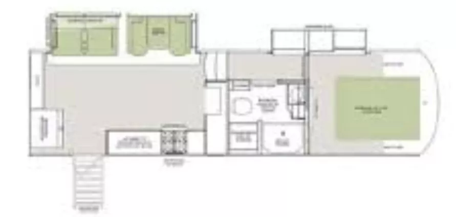 31' 2023 Vanleigh RV Vilano 313RL w/2 Slides Floorplan