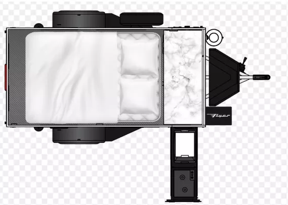 13' 2021 Intech RV Pursue FLYER Floorplan