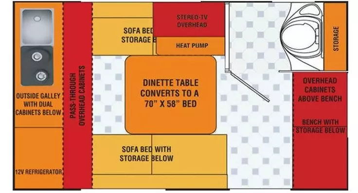 18' 2016 Little Guy T@B CS-S MAX Floorplan