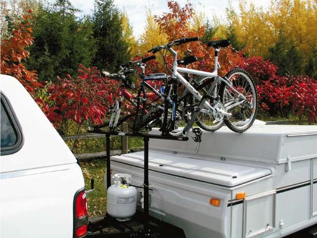 Homemade bike rack for rv online