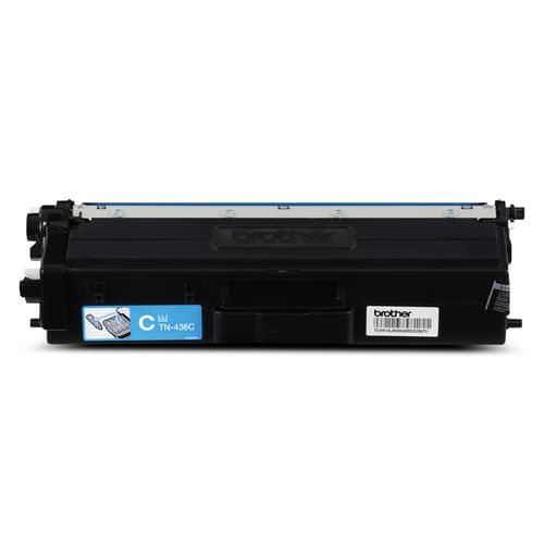 Brother TN436C Cyan Toner Cartridge, Super High Yield