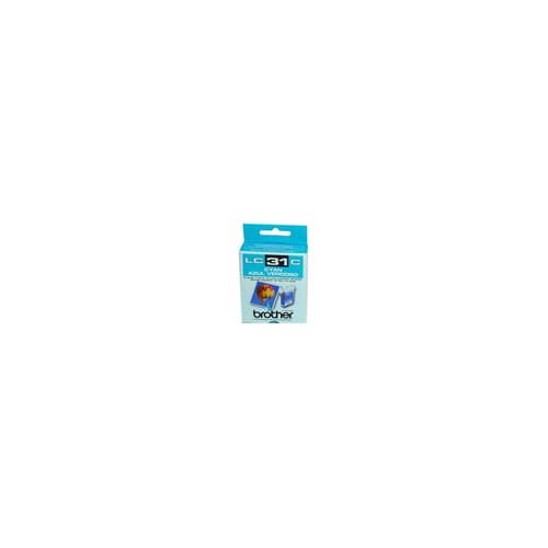 Brother LC31C Innobella Cyan Ink Cartridge, Standard Yield 