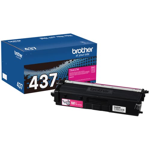 Brother Genuine TN437M Ultra High‐Yield Magenta Toner Cartridge