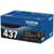 Brother Genuine TN437BK Ultra High‐Yield Black Toner Cartridge