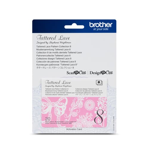 Brother CATTLP08 Tattered Lace Pattern Collection 8