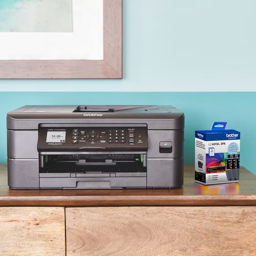 Brother RMFC-J1012DW Refurbished Wireless Colour Inkjet All-in-One Printer with Mobile Device and Duplex Printing, with Refresh Subscription Option