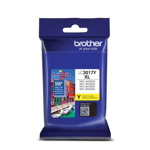 Brother LC3017YS Innobella  Yellow Ink Cartridge, High Yield