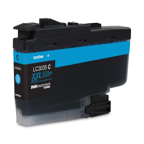 Brother LC3035CS INKvestment Tank Cyan Ink Cartridge, Ultra High Yield