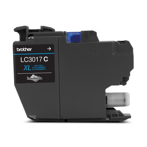 Brother LC3017CS Innobella  Cyan Ink Cartridge, High Yield