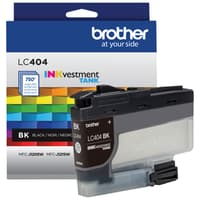 Brother Genuine LC404BKS INKvestment Tank Standard-Yield Black Ink Cartridge