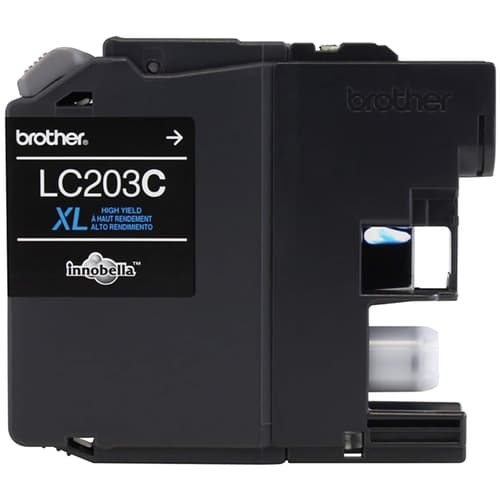 Brother LC2033PKS 3-Pack of Innobella Colour Ink Cartridges (1 each of Cyan, Magenta, Yellow), High Yield (XL Series)