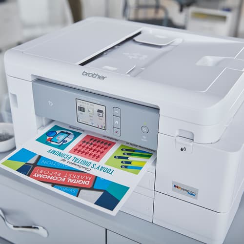 Brother MFCJ4535DW INKvestment Tank AllinOne Colour Inkjet Printer