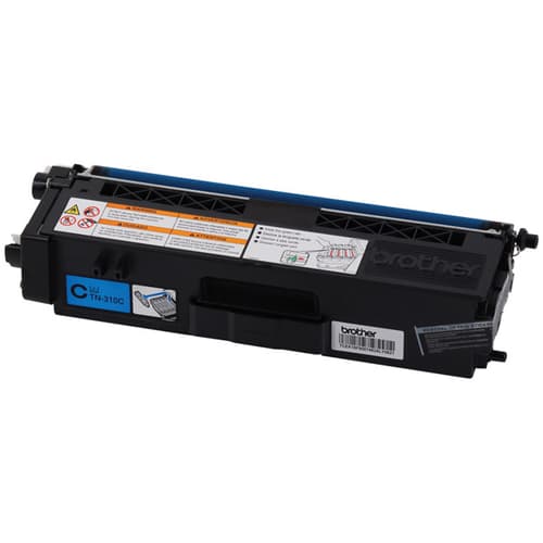 Brother TN310C Cyan Toner Cartridge, Standard Yield