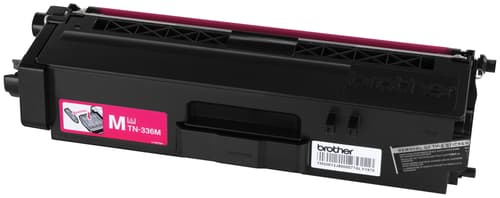 Brother TN336M Magenta Toner Cartridge, High Yield