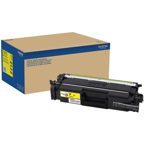 Brother Genuine TN815Y Super High-Yield Yellow Toner Cartridge