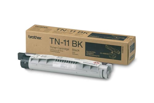 Brother TN11BK Black Toner Cartridge, Standard Yield