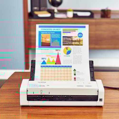 Brother ADS-1250W Wireless Compact Desktop Scanner
