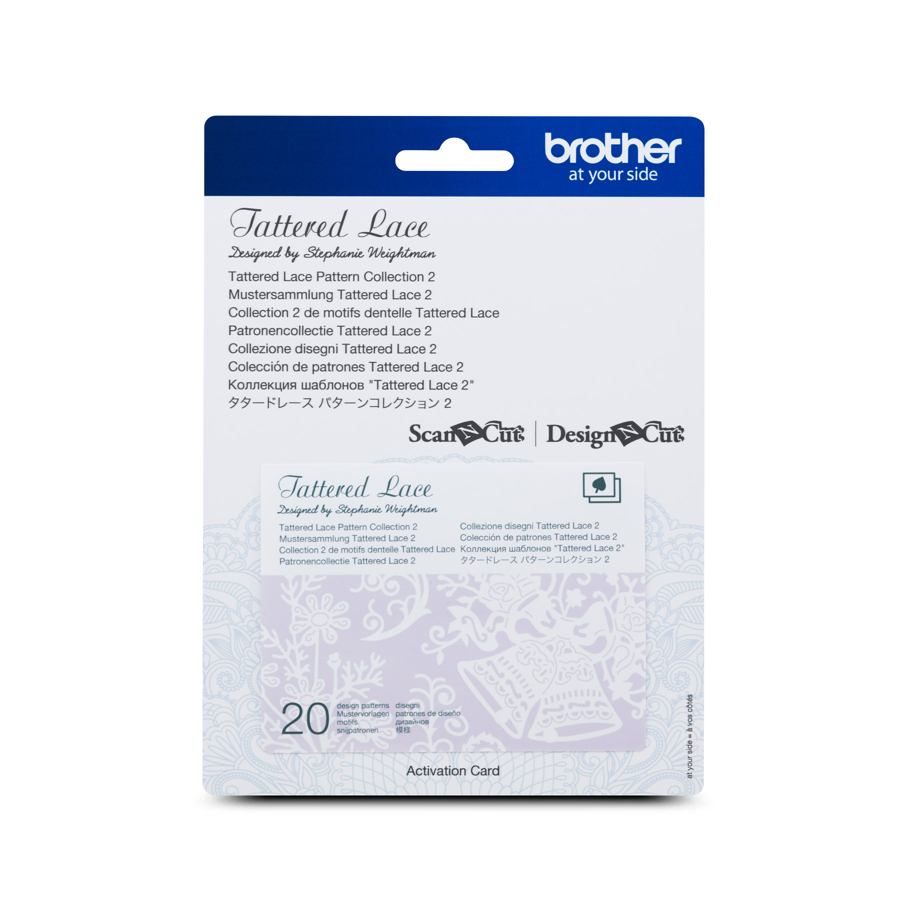Image of Brother CATTLP02 Tattered Lace Pattern Collection 2