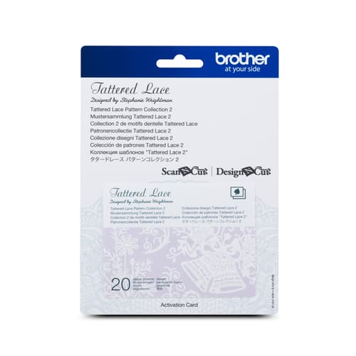 Brother CATTLP02 Tattered Lace Pattern Collection 2