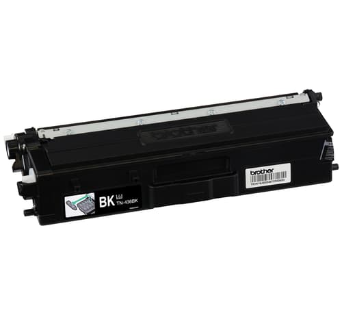 Brother TN436BK Black Toner Cartridge, Super High Yield