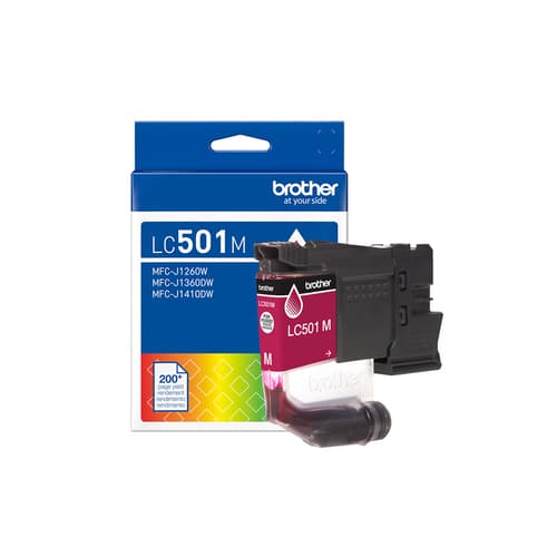 Brother Genuine LC501MS Standard Yield Magenta Ink Cartridge