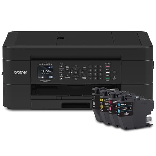 Brother RMFC-J497DW Refurbished Wireless Colour Inkjet Multifunction - Bundle