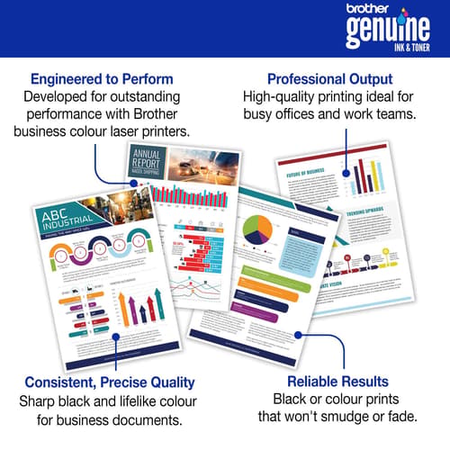 Brother Genuine TN635BKStandard Yield Black Toner Cartridge
