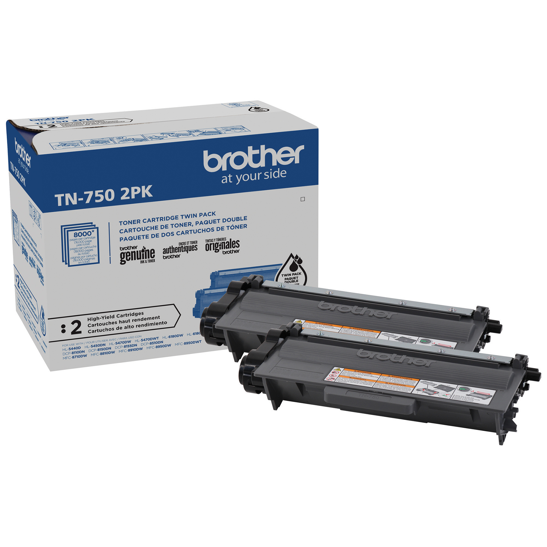 8 Toners compatibles avec Brother TN241 TN245 pour Brother MFC-9140CDN  MFC-9142CDN MFC-9330CDW (Noir+Couleur) - T3AZUR - La Poste