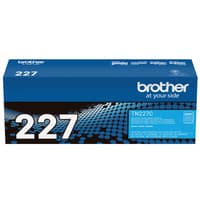 Brother Genuine TN-227C High Yield Cyan Toner Cartridge
