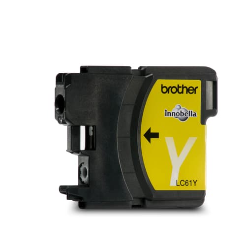 Brother LC61YS Innobella  Yellow Ink Cartridge, Standard Yield