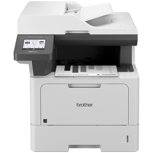 Brother MFC-L5717DW Business Monochrome Laser All-in-One Printer with Wireless Networking and Duplex Print, Scan, and Copy