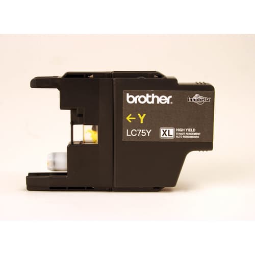 Brother LC75YS Innobella  Yellow Ink Cartridge, High Yield (XL Series)