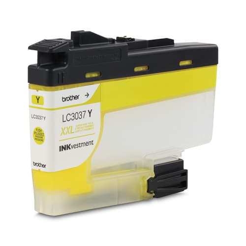 Brother LC3037YS Yellow INKvestment Tank Ink Cartridge, Super High Yield