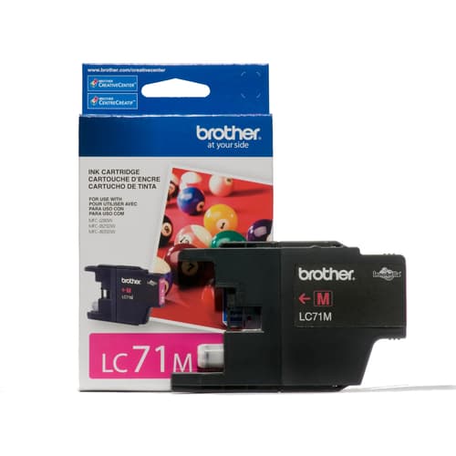 Brother LC71MS Innobella  Magenta Ink Cartridge, Standard Yield