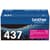 Brother Genuine TN437M Ultra High‐Yield Magenta Toner Cartridge