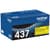 Brother Genuine TN437Y Ultra High‐Yield Yellow Toner Cartridge